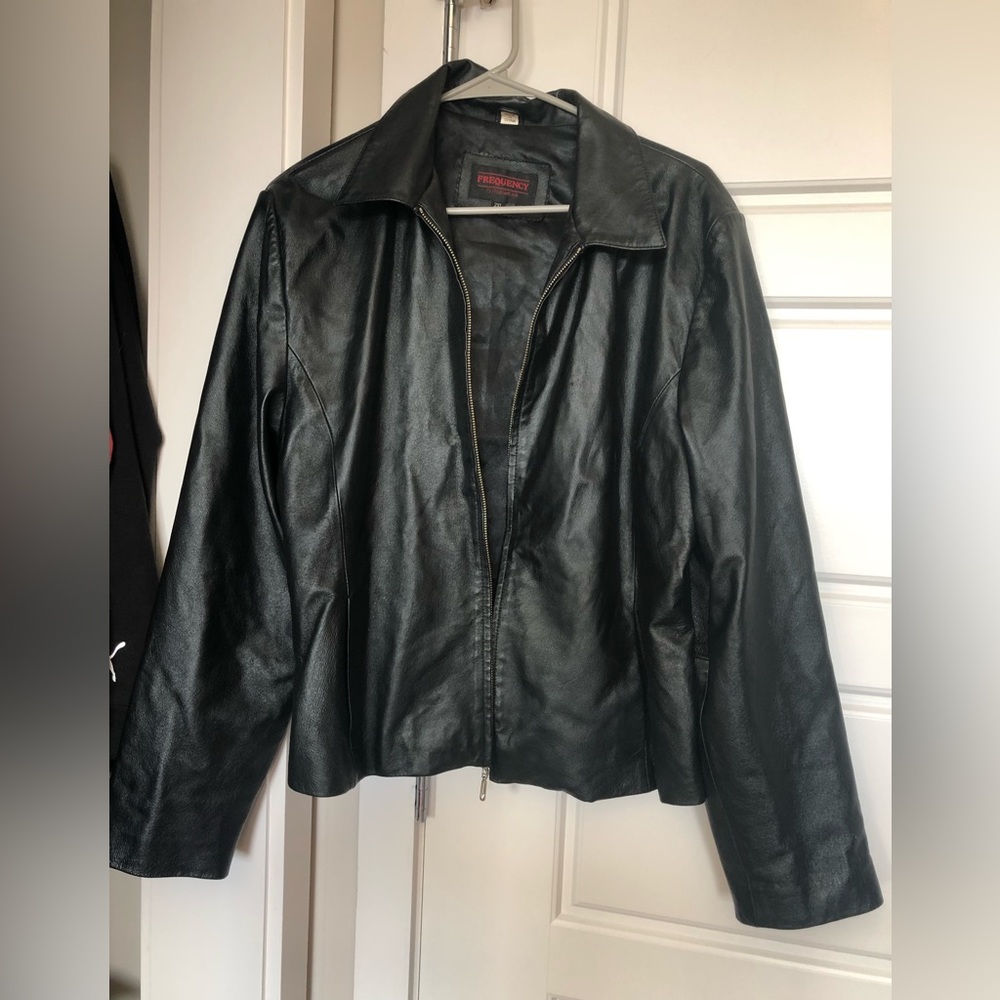 leather jacket 2XL